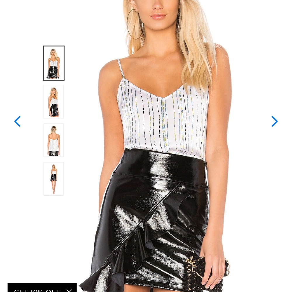 Equipment Layla silk tank - new with tags